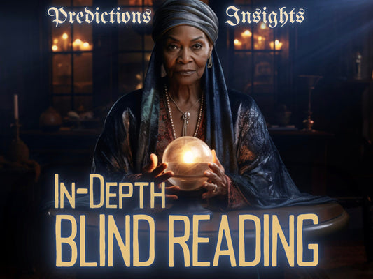 In-Depth BLIND READING Psychic Reading Blind Psychic Reading Offering Predictions and Insights By MotherOdessa InDepth Blind Psychic Reading