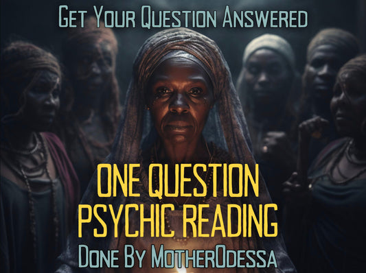 ONE QUESTION Psychic Reading Receive Insightful Clarity with a Detailed Response to Your Burning Question Accurate Same Day