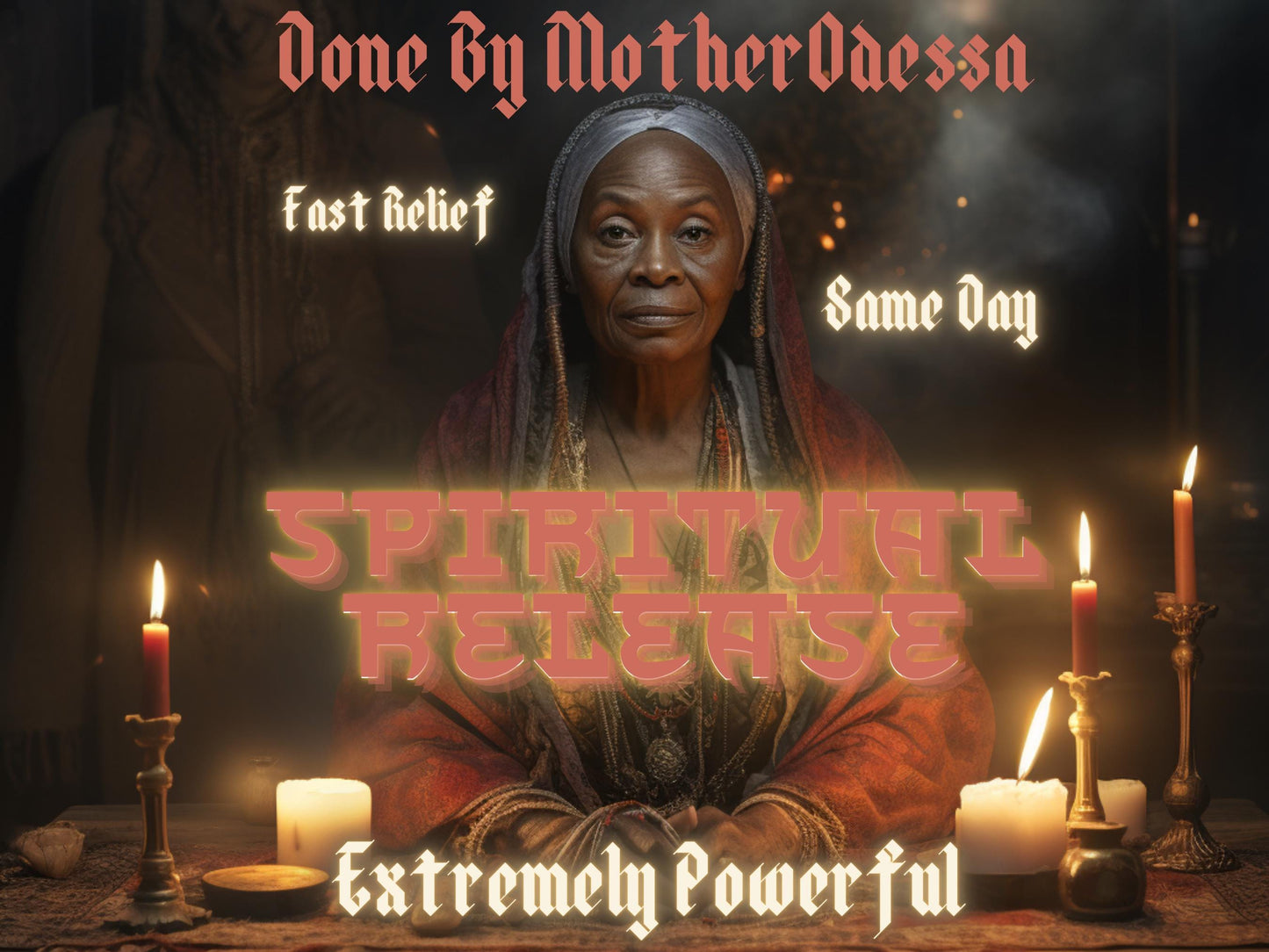SPIRITUAL RELEASE RITUAL Release Spell Negative Energy Removal Ritual Heavy Relief Spell Done By MotherOdessa Be Free and Feel the Release