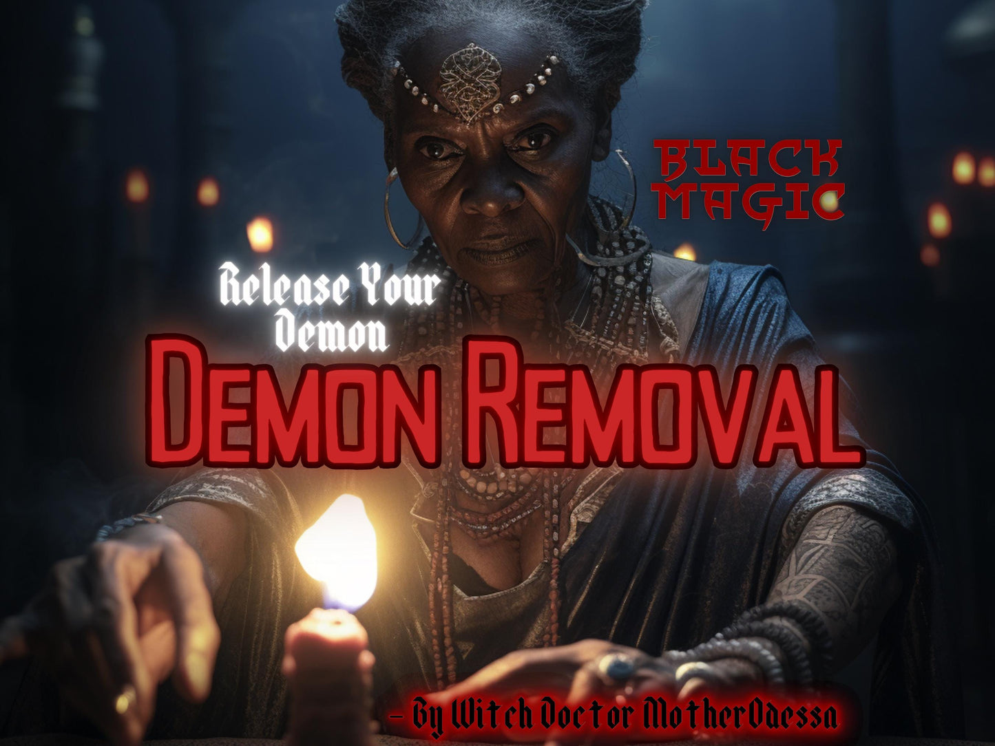 DEMON REMOVAL Powerful Exorcism by MotherOdessa Banish Evil Spirits Fast Results Same Day Casting