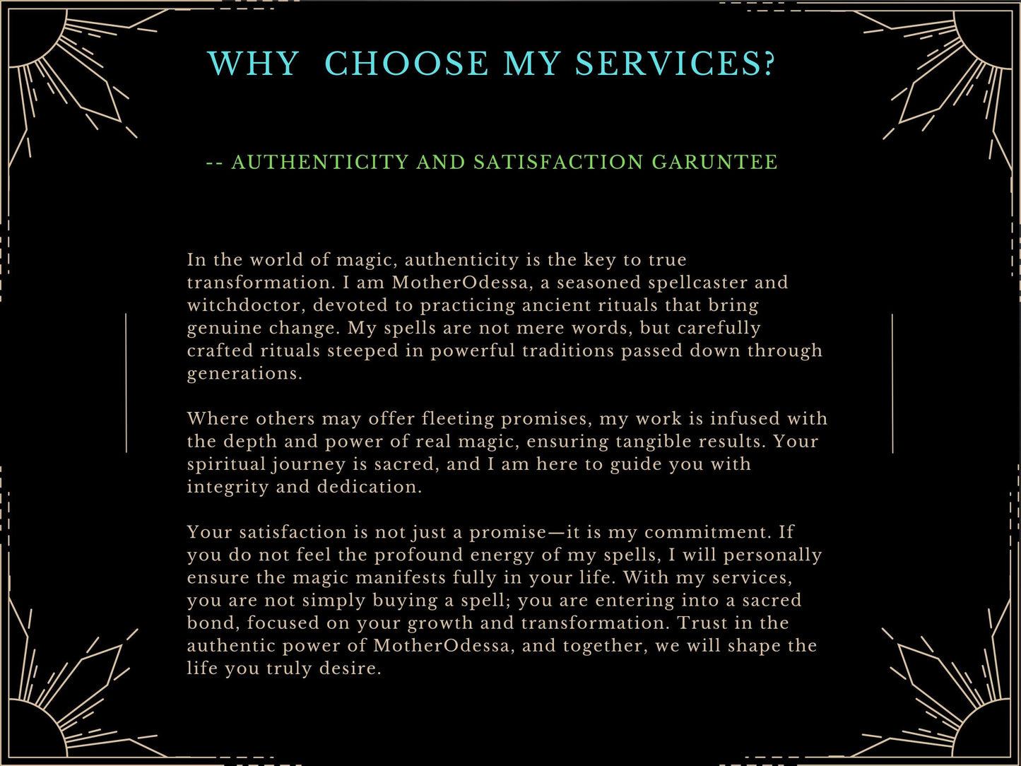 PROTECTION SPELL Protect Shield and Safeguard Yourself from All Types Of Magic, Spells, Curses, and Hexes Same Day Casting by MotherOdessa