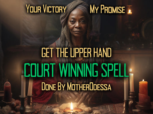 WIN In COURT SPELL - Court Winning Spell Get the Upper Hand and Gain Victory Promised Results Same Day Casting Done by MotherOdessa