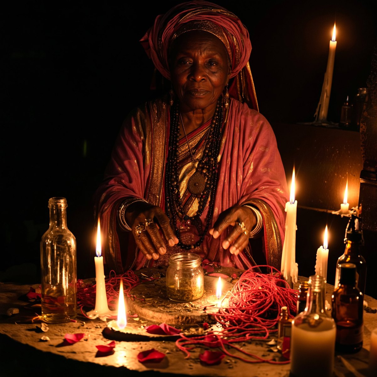 Love and attraction ritual by Mother Odessa