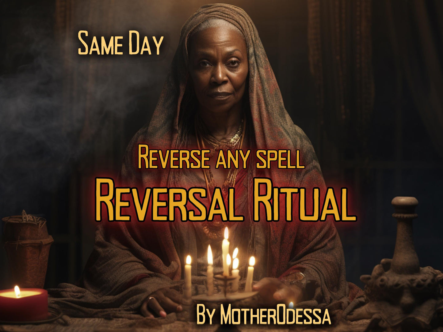 REVERSAL SPELL Reverse any Spell Done By MotherOdessa Powerful and Permanent Spell reversal Send spell back Ritual Same Day By MotherOdessa