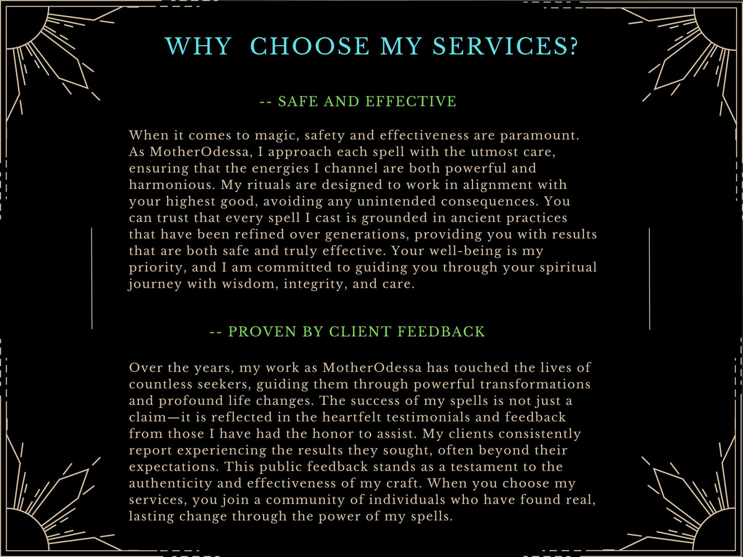 PROTECTION SPELL Protect Shield and Safeguard Yourself from All Types Of Magic, Spells, Curses, and Hexes Same Day Casting by MotherOdessa