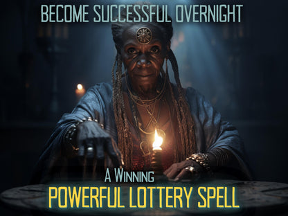 POWERFUL LOTTERY SPELL Maximize Your Odds Attract Big Winnings with MotherOdessas Winning Ritual Win the lottery with luck on your side.