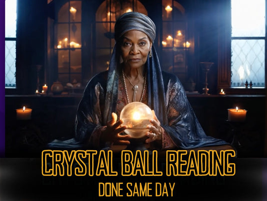 CRYSTAL BALL READING Crystal Ball Psychic Reading Done Same Day By MotherOdessa Psychic Reading Done With A Crystal Ball