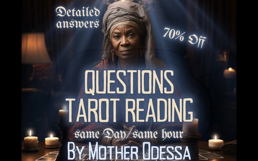 QUESTIONS TAROT READING In-Depth Questions Answered Tarot Card Reading Done By MotherOdessa Same Day
