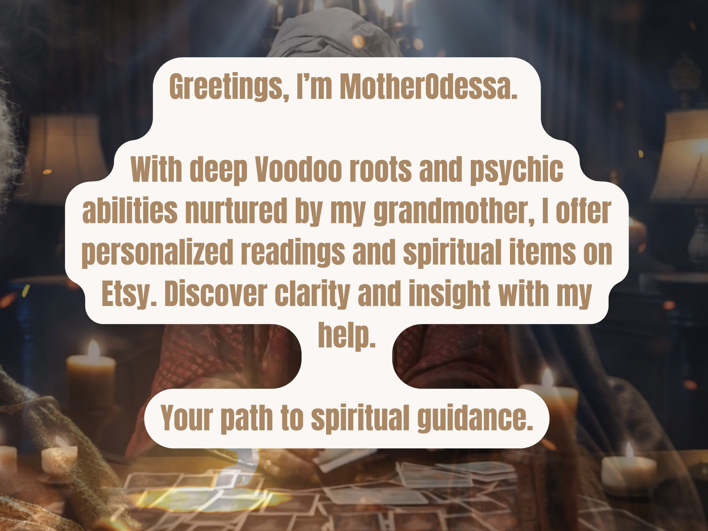 Soul Reading VOODOO WITCH Psychic Soul Reading MotherOdessa's Psychic Soul REVEAL Reading Done Same Day Reveal and Unveil Their Thoughts